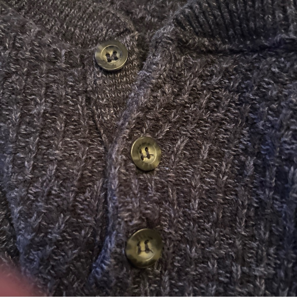 David Taylor blue pullover Sweater size large